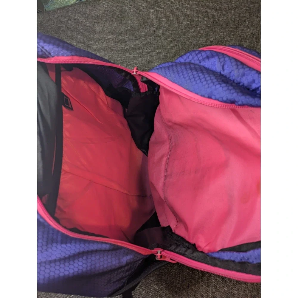 Adidas Load Sprint Backpack Laptop School Sports Travel Hiking Black-Pink-Purple